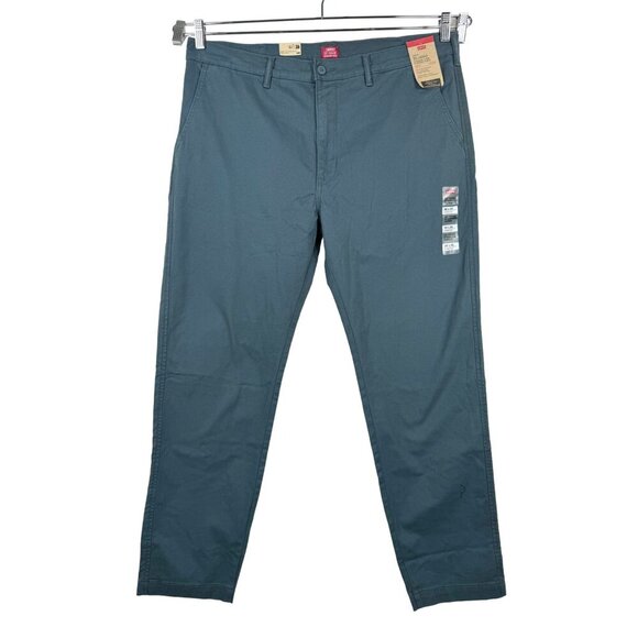 Levi's Men's XX Chino Standard Taper Fit Stretch Pants blue sz 38x32 - Picture 1 of 12